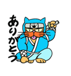 忍者猫”六三郎”（個別スタンプ：35）