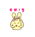Cloudy with love（個別スタンプ：9）