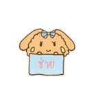 Cloudy with love（個別スタンプ：14）