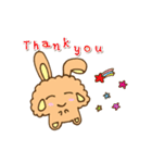 Cloudy with love（個別スタンプ：26）