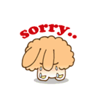 Cloudy with love（個別スタンプ：32）