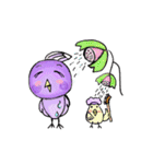 Daily life in parrot（個別スタンプ：24）