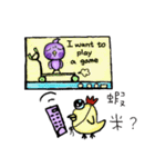 Daily life in parrot（個別スタンプ：37）