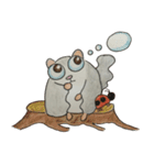 Ezo Momonga (Flying Squirrel)（個別スタンプ：4）