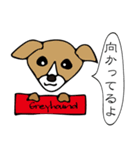 犬たちのあいさつ（個別スタンプ：25）