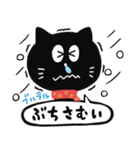 黒猫の広島弁スタンプ（個別スタンプ：24）