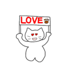 やしゅびネコ（個別スタンプ：38）