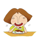 Shameless girl（個別スタンプ：9）