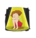 Shameless girl（個別スタンプ：19）
