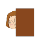 Shameless girl（個別スタンプ：40）