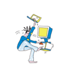 Crazy people life（個別スタンプ：8）