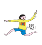 Crazy people life（個別スタンプ：19）