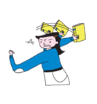 Crazy people life（個別スタンプ：28）