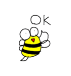 英語バチ～English Bee～（個別スタンプ：9）