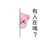 Zhuzhu, The pig（個別スタンプ：37）