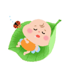 ふとっちょ妖精の四季（個別スタンプ：3）