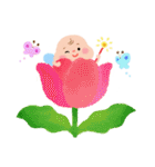 ふとっちょ妖精の四季（個別スタンプ：4）