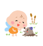 ふとっちょ妖精の四季（個別スタンプ：8）