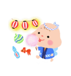 ふとっちょ妖精の四季（個別スタンプ：19）