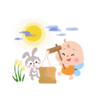 ふとっちょ妖精の四季（個別スタンプ：24）