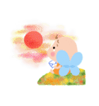 ふとっちょ妖精の四季（個別スタンプ：29）