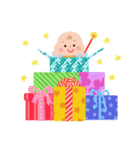 ふとっちょ妖精の四季（個別スタンプ：34）