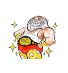 お父さんはミナクルマスク（個別スタンプ：21）
