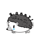 A little hedgehog！Cheese！（個別スタンプ：3）