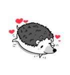 A little hedgehog！Cheese！（個別スタンプ：7）