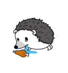 A little hedgehog！Cheese！（個別スタンプ：8）