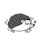 A little hedgehog！Cheese！（個別スタンプ：11）