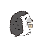 A little hedgehog！Cheese！（個別スタンプ：12）