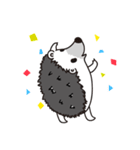 A little hedgehog！Cheese！（個別スタンプ：23）