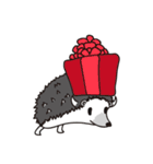 A little hedgehog！Cheese！（個別スタンプ：24）