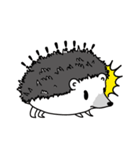 A little hedgehog！Cheese！（個別スタンプ：27）