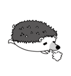 A little hedgehog！Cheese！（個別スタンプ：28）