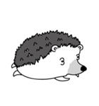 A little hedgehog！Cheese！（個別スタンプ：34）