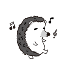A little hedgehog！Cheese！（個別スタンプ：36）