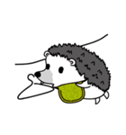 A little hedgehog！Cheese！（個別スタンプ：39）