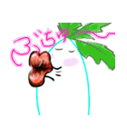 ねじりふんどしだいこん娘（個別スタンプ：8）