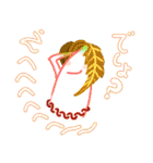 ねじりふんどしだいこん娘（個別スタンプ：11）