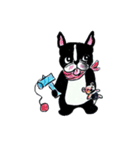 フレブル★まゆげ犬どん②（個別スタンプ：3）