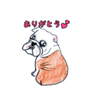 フレブル★まゆげ犬どん③（個別スタンプ：7）