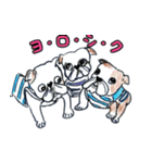 フレブル★まゆげ犬どん③（個別スタンプ：10）