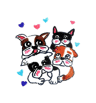 フレブル★まゆげ犬どん③（個別スタンプ：24）