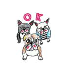 フレブル★まゆげ犬どん③（個別スタンプ：25）