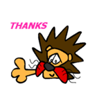 Red Cheeks Lion（個別スタンプ：3）