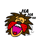 Red Cheeks Lion（個別スタンプ：10）
