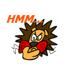 Red Cheeks Lion（個別スタンプ：12）