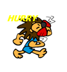 Red Cheeks Lion（個別スタンプ：18）